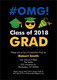 Blue Class of Emoji Graduation Invitations Image 4 of 5